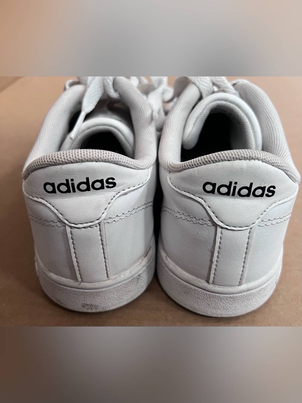 8 adidas court shoe neo insole comfort classic sneaker kicks black stripes - Picture 4 of 10